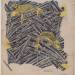 Fabric design with trout dance for Backhausen